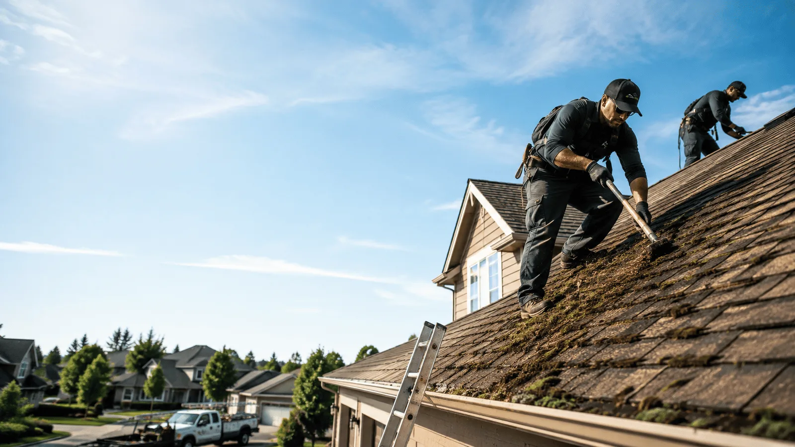 Roof Moss Removal in Cornwall Bridge, CT near me